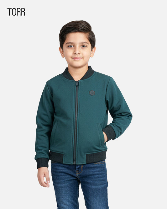 Boy's Jacket | Bottle Green