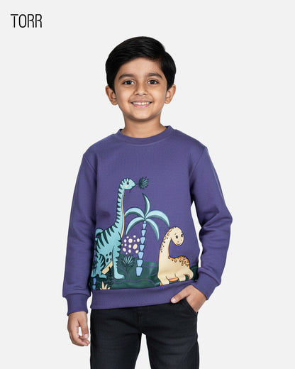 Boy's Sweatshirt | Dark Mauve