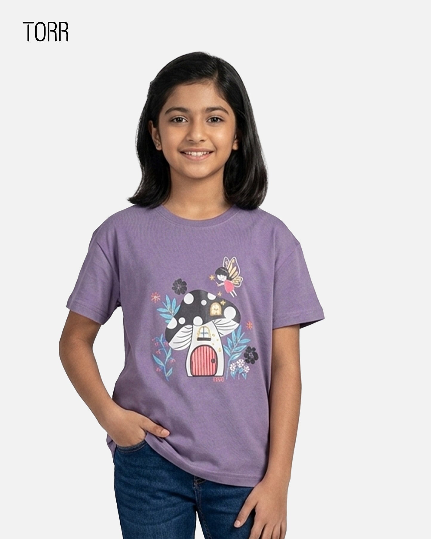 Girl's T-shirt  | Purple