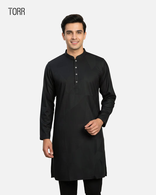 Men's Classic Panjabi '26| Black