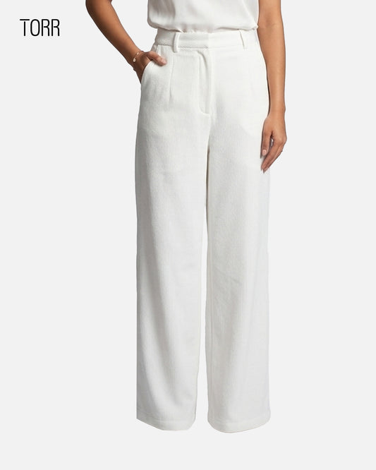 Women's High Waist Pant | Off White