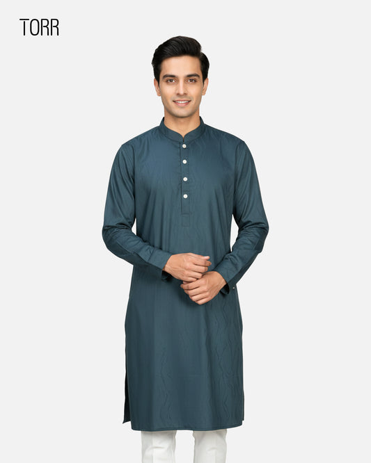 Men's Premium Panjabi '26 | Teal