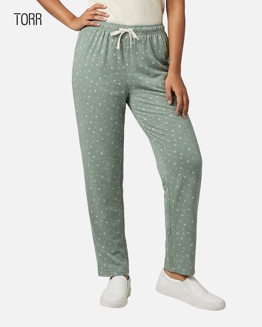 Womens Trouser | Moss AOP