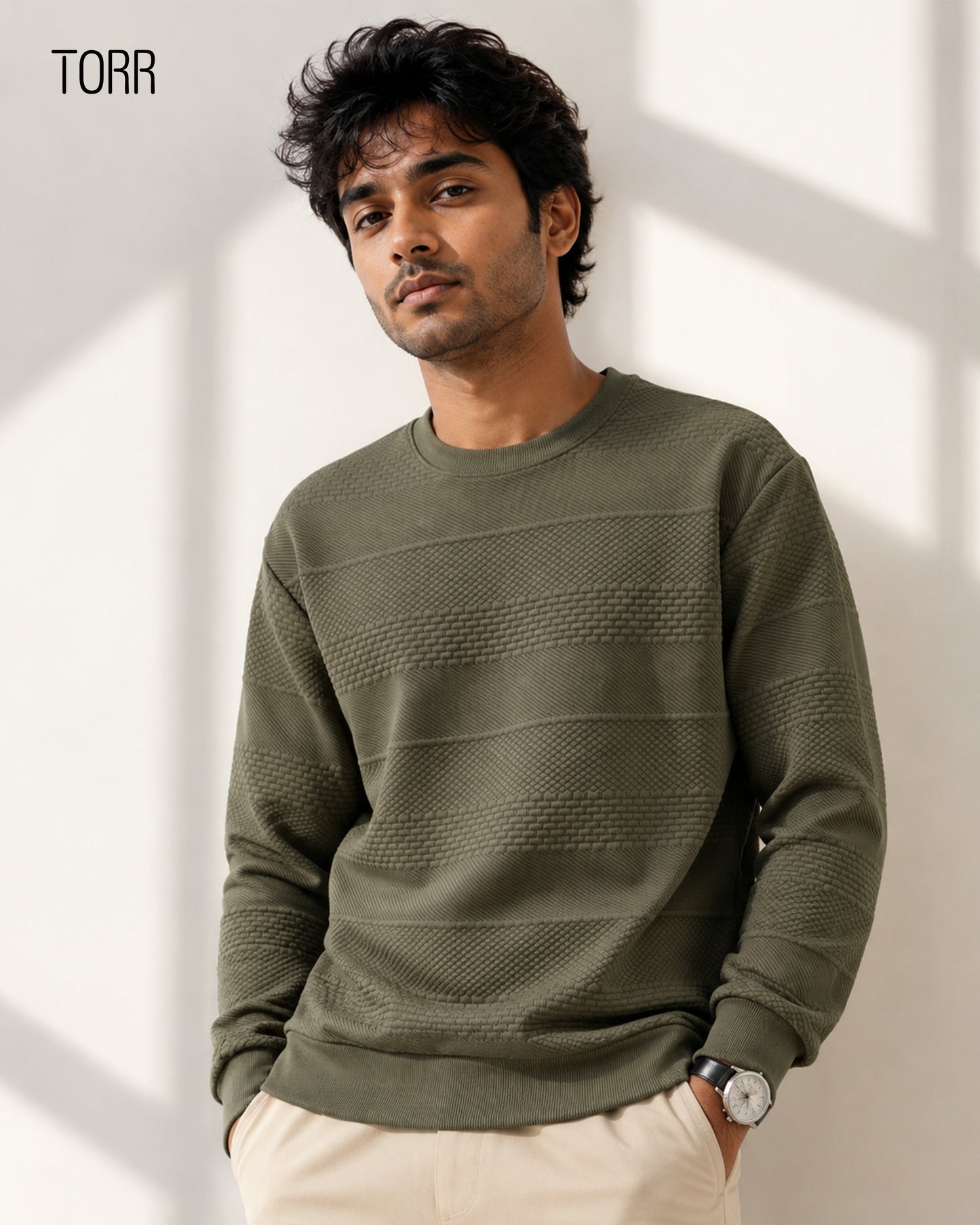 Men's Sweatshirt | Olive