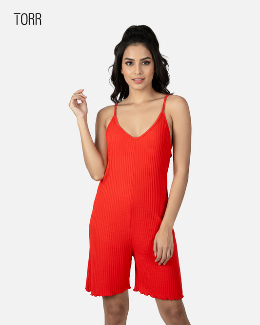 Womens Jumpsuit | Red