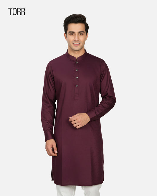 Men's Premium Panjabi '26 | Maroon