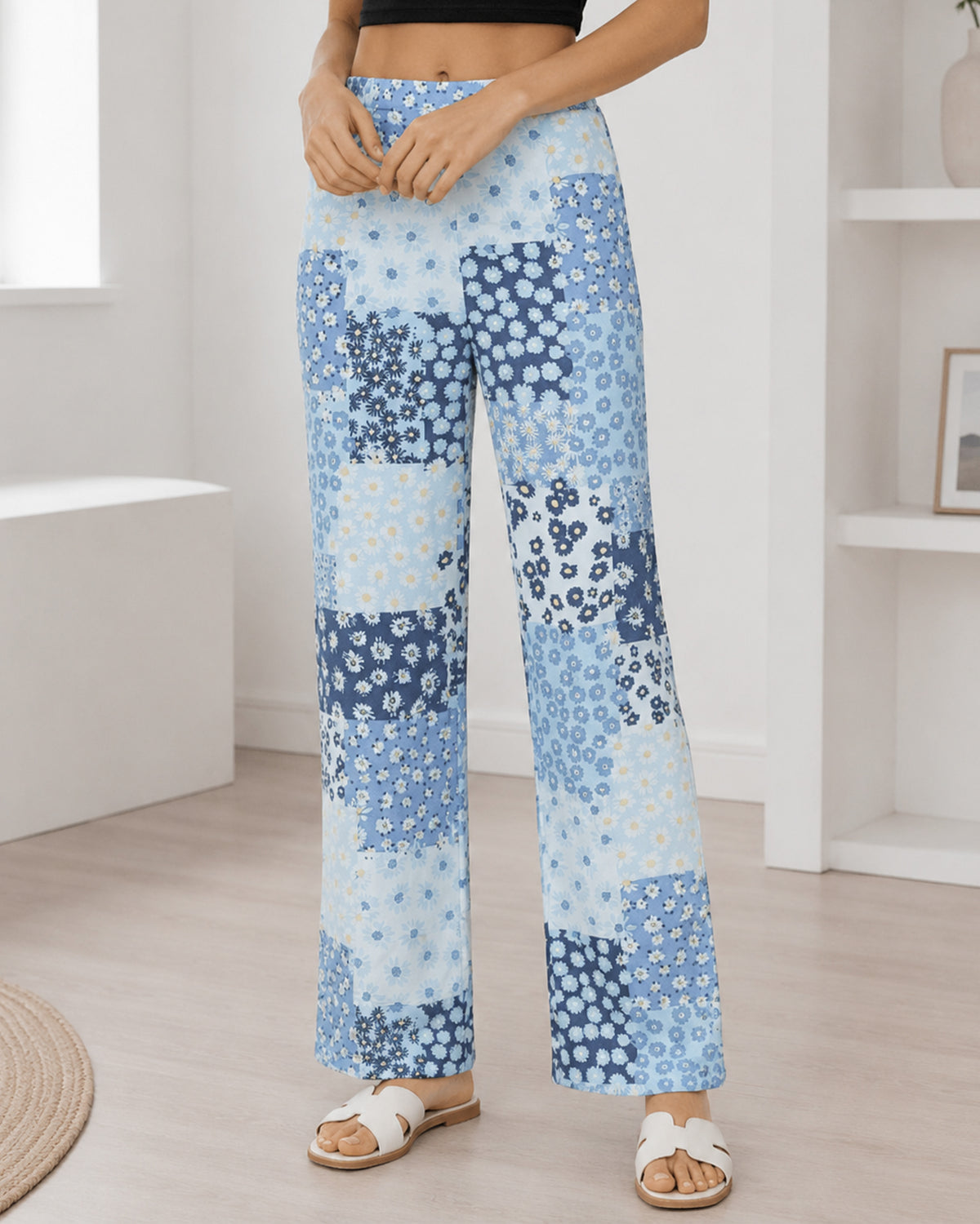 Womens Palazzo | Flower Aop