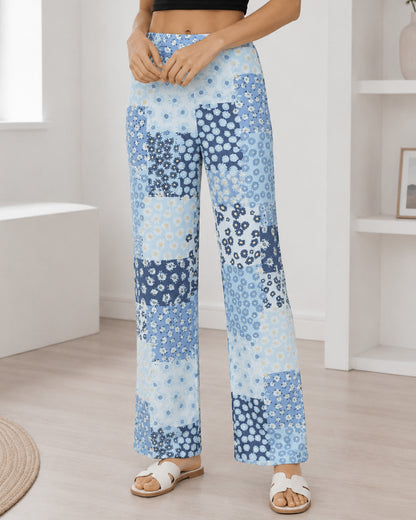 Womens Palazzo | Flower Aop