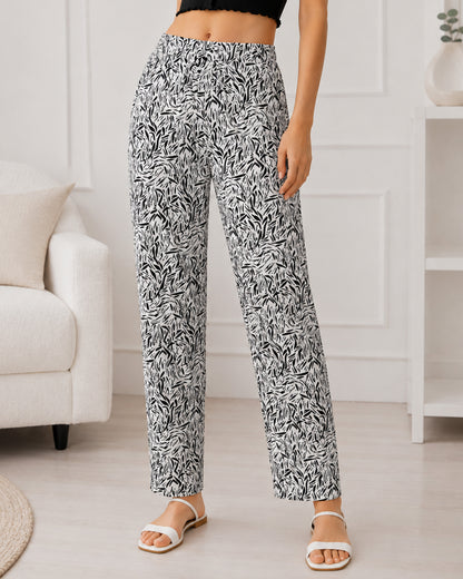 Women's Trouser | Black Aop