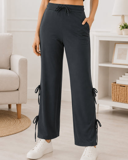 Women's Wide Leg Pant | Black