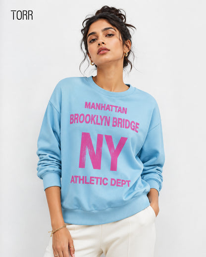 Women's Sweatshirt | Sky Blue