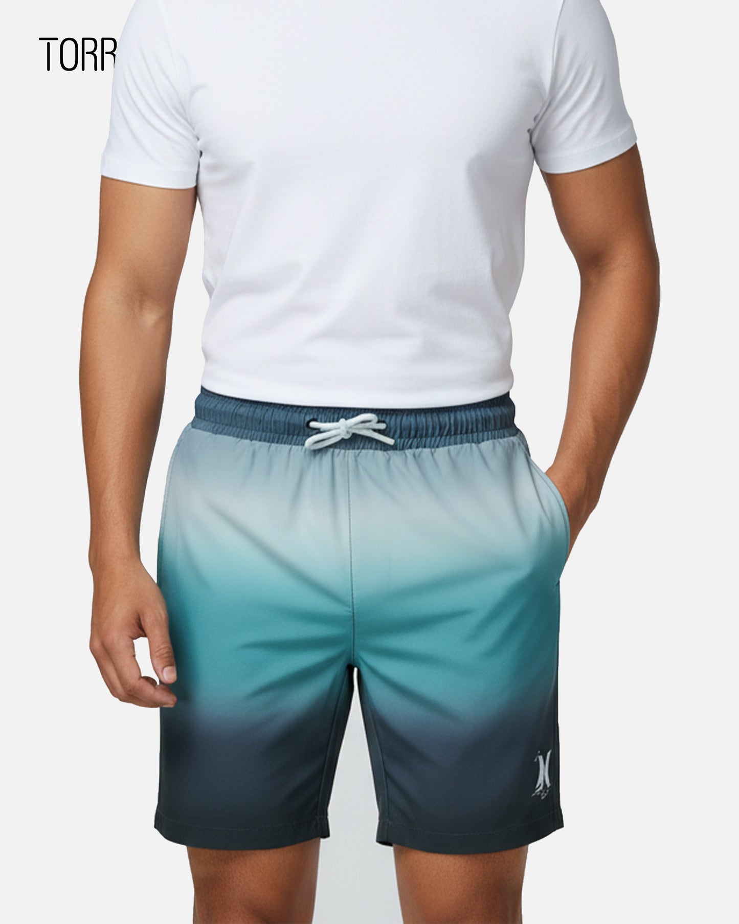 Mens Swim Shorts | China Blue