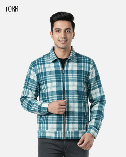 Men’s Shacket | Green Check