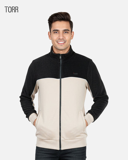 Mens Jacket | Country Walnut & Black