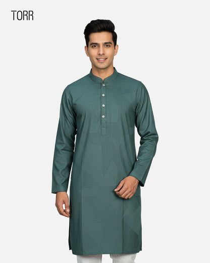 Men's Classic Panjabi '26 | Light Teal