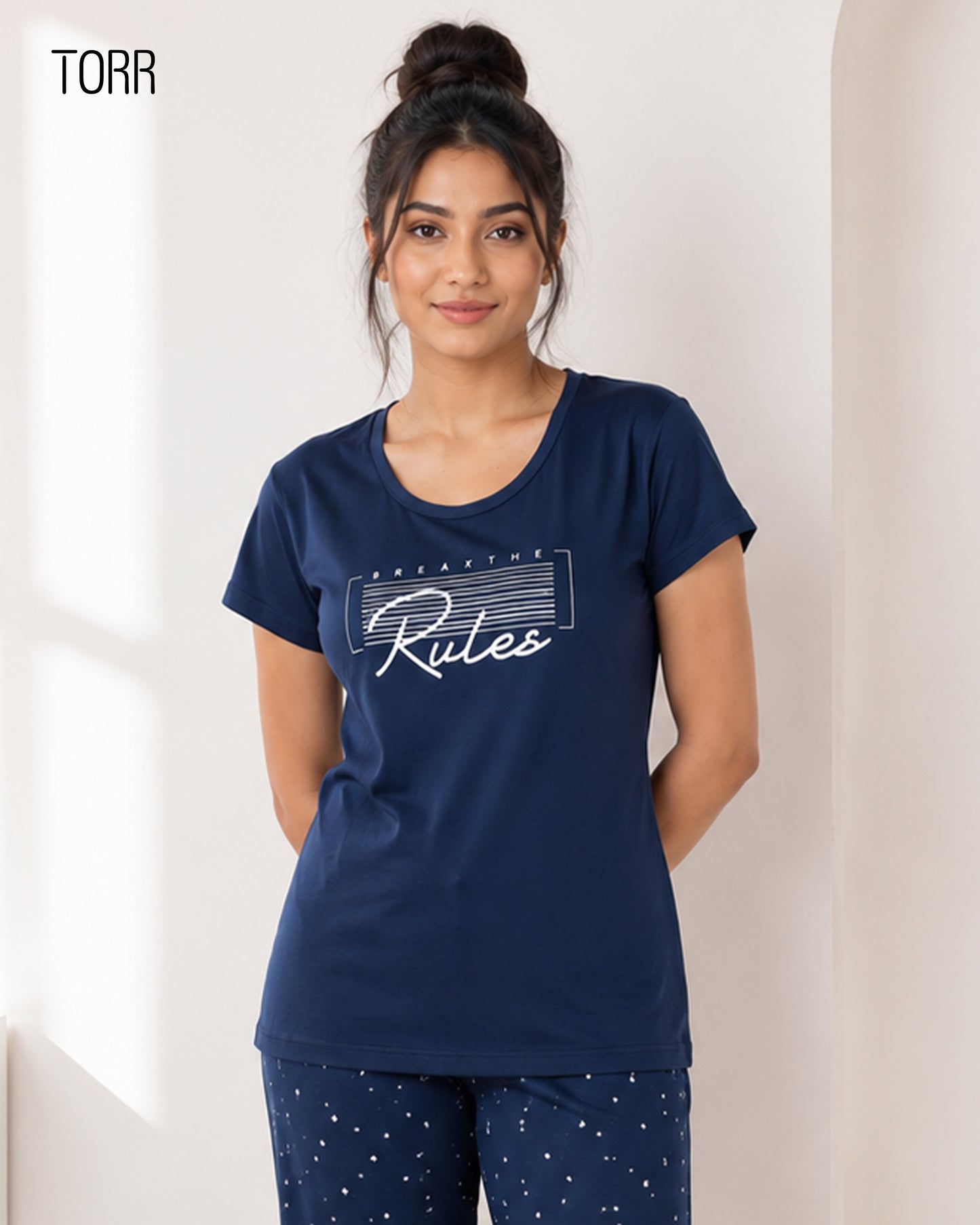 Women's Activewear Top | Navy
