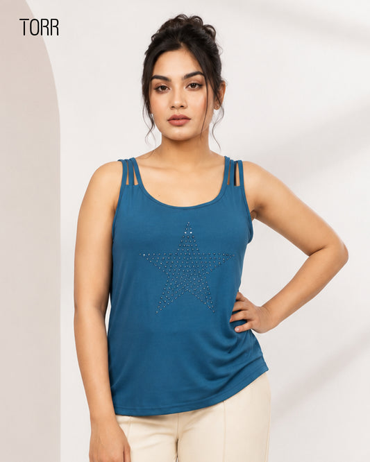 Women's Activewear Top | Blue
