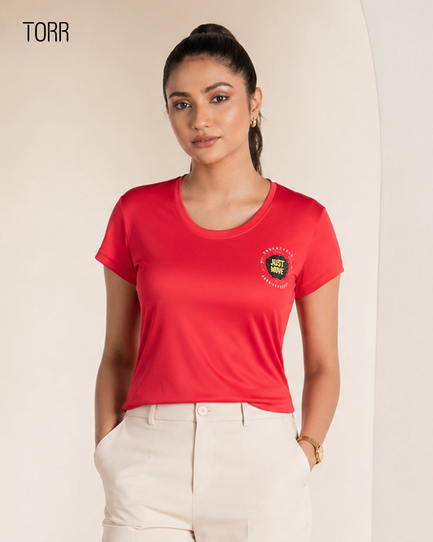 Women's Activewear Top | True Red