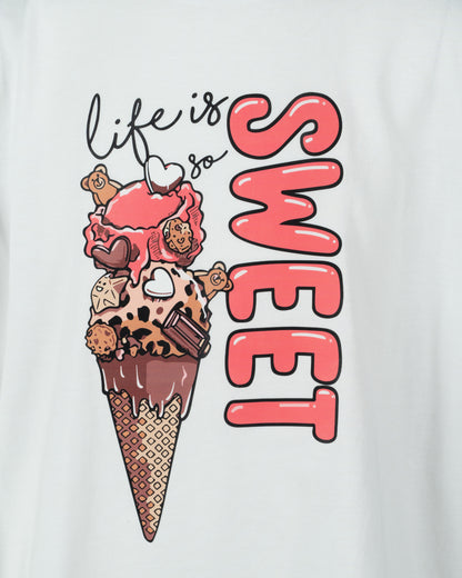 Girls T-Shirt  | WHITE