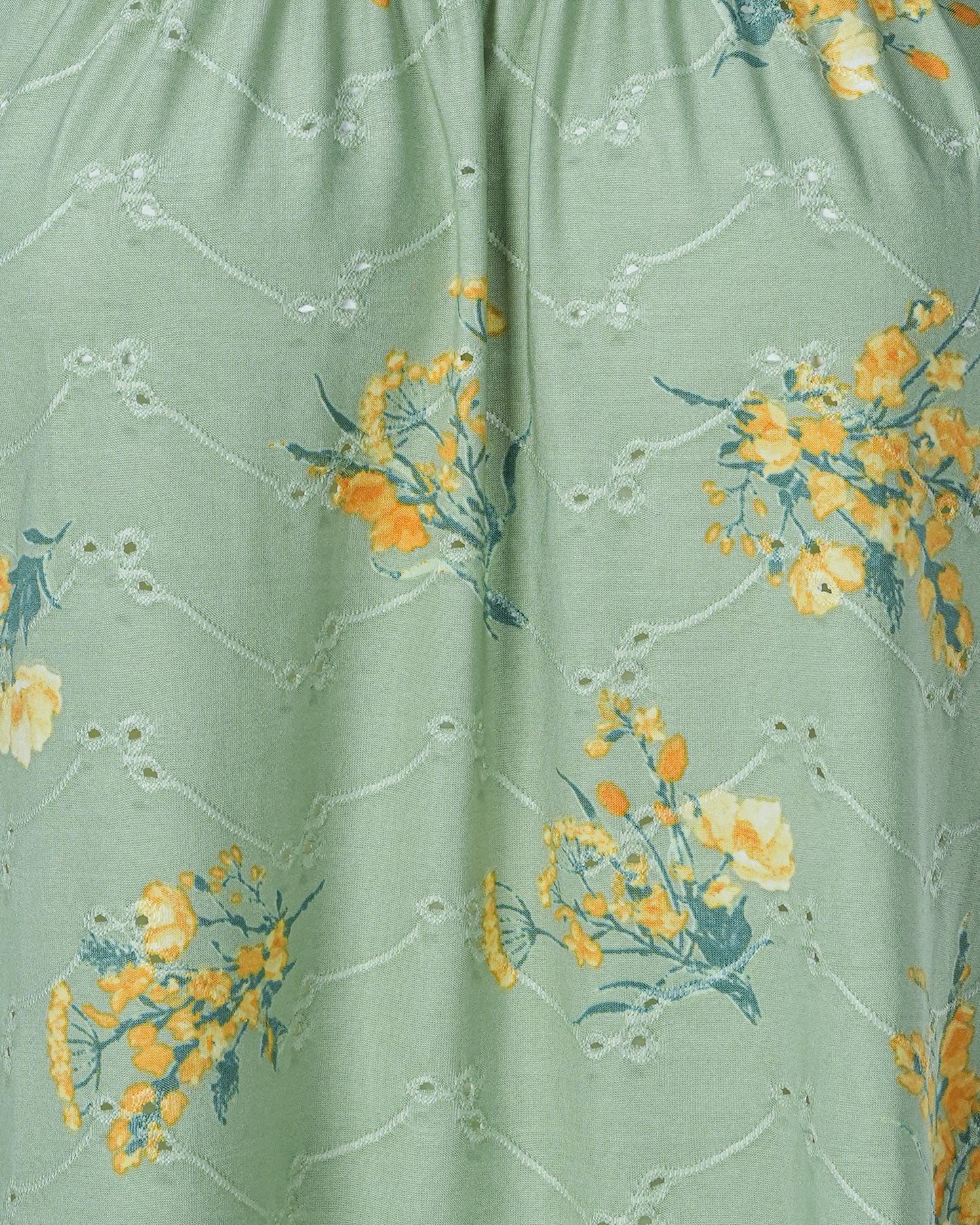 Women's Top | Olive AOP
