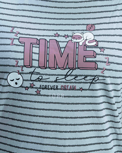 Women's Sleepwear| Grey light AOP