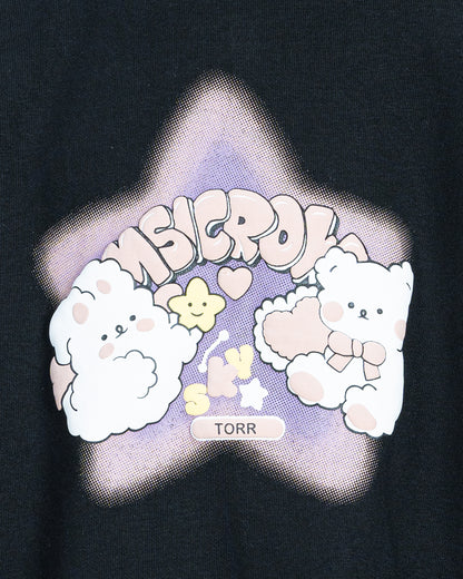 Girl's Sweatshirt | Black