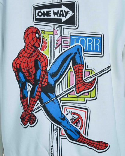 Boy's Hoodie | White