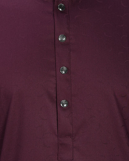 Men's Premium Panjabi | Maroon