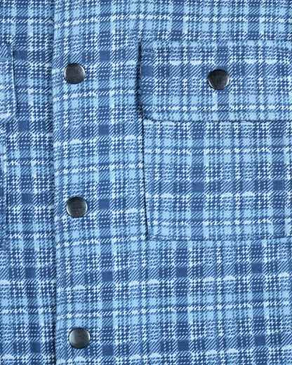 Boy's Jacket | Blue Check AOP