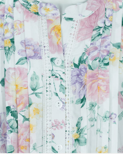 Women's Top | White Floral AOP