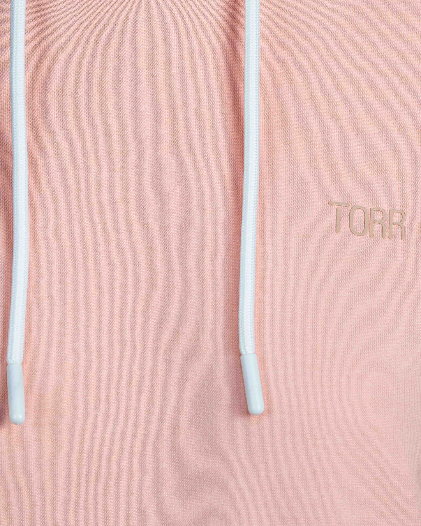 Women's Hoodie | Peach & White