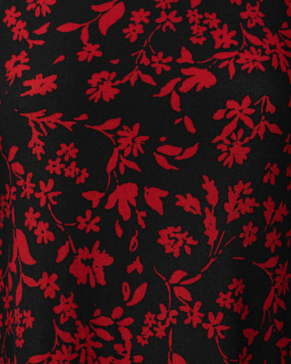 Women's Top | Red Aop