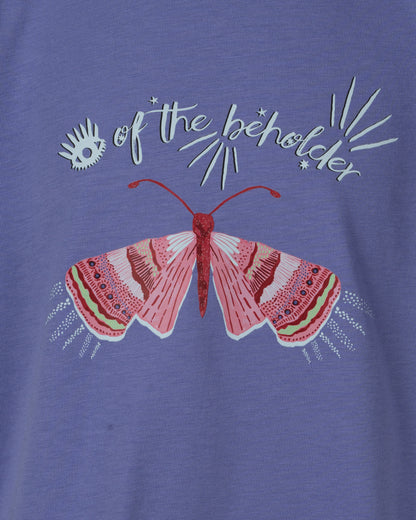 Girls T-Shirt  | DHALIA PURPLE