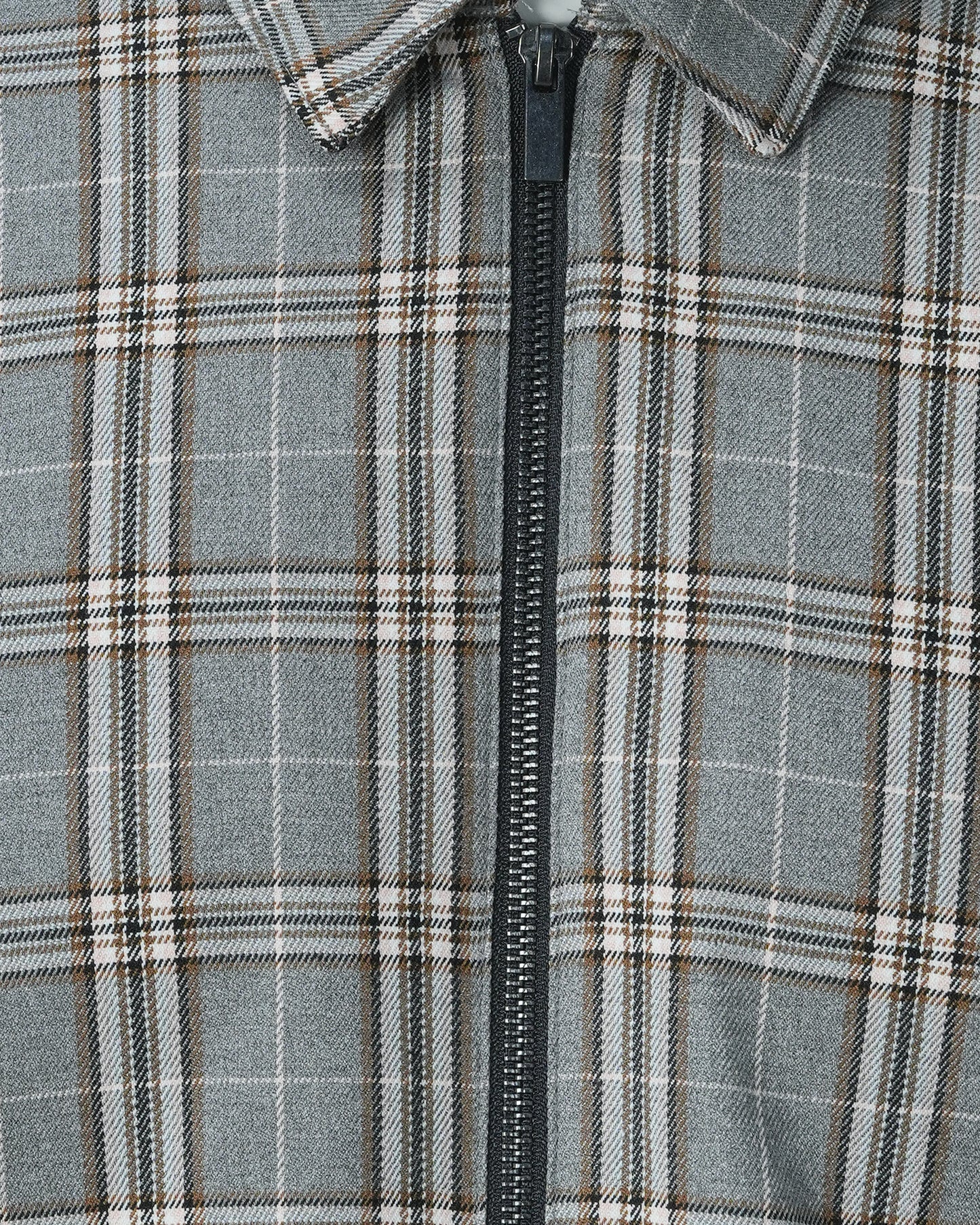Men’s Shacket | Charcoal Gray Check