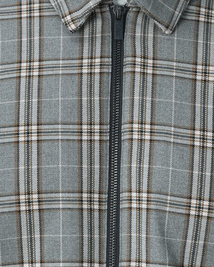 Men’s Shacket | Charcoal Gray Check