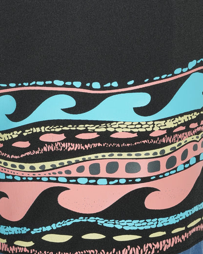 Mens Swim Shorts | Black Capri