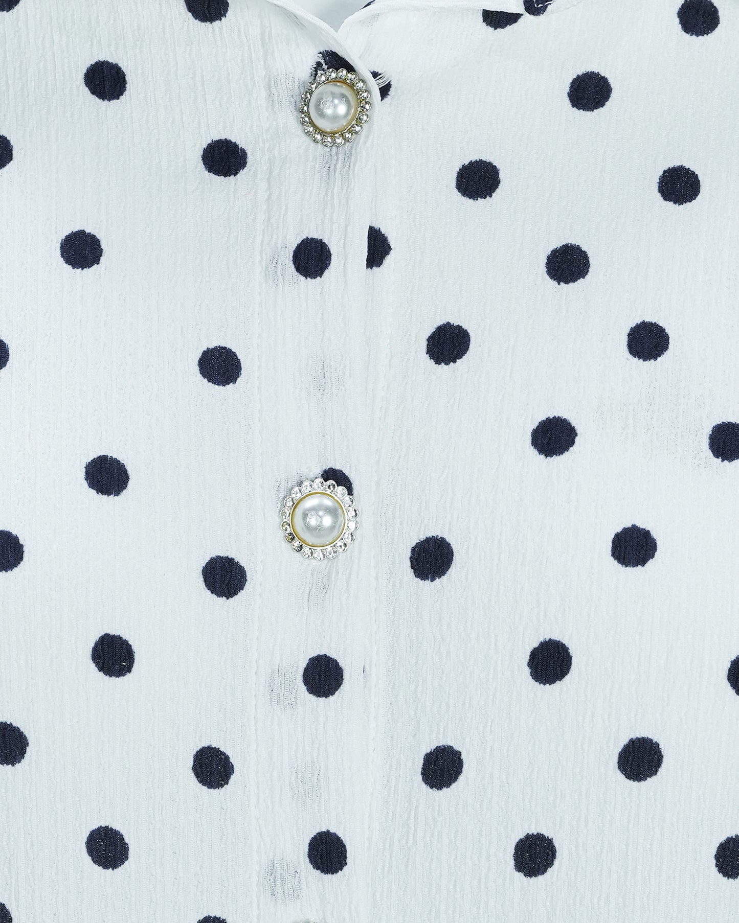 Women's Co-Ord Set | White Dot Aop