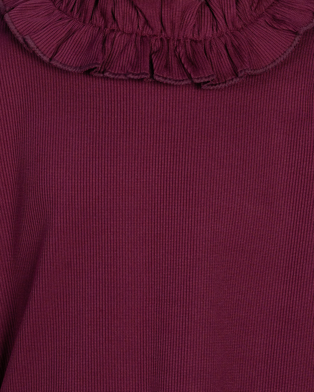 Girl's Turtle Neck | Dark Maroon