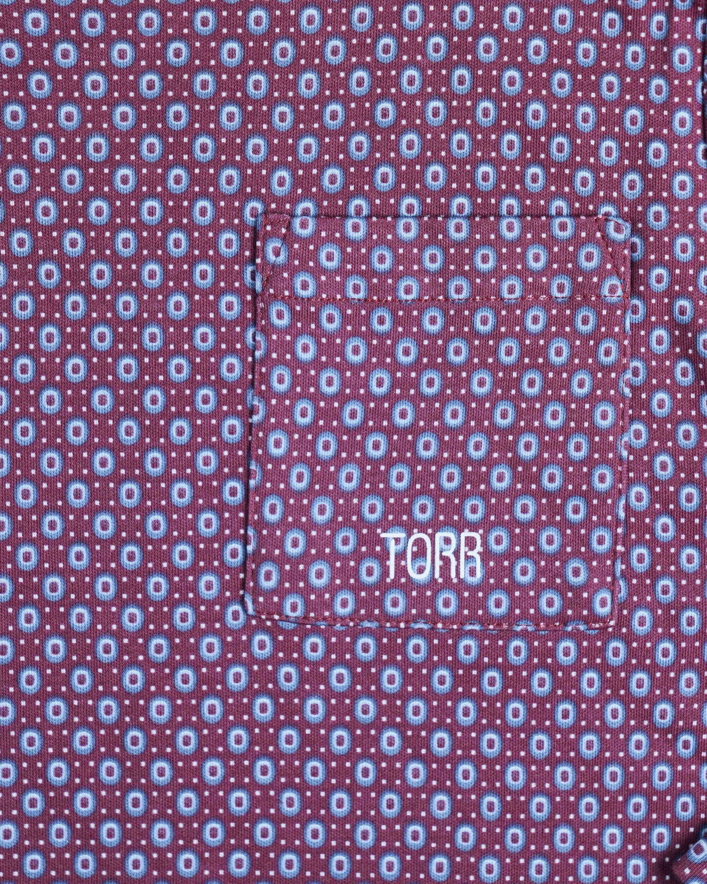 Boy's Sweatshirt | Maroon Aop