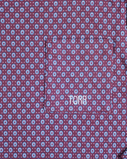 Boy's Sweatshirt | Maroon Aop