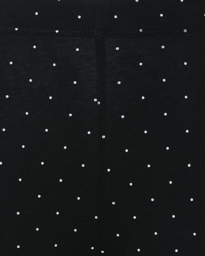 Women's Leggings | BLACK DOT AOP