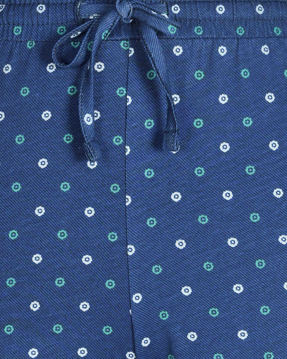 Womens Trouser | Navy Aop