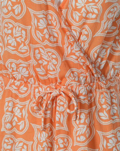 Womens Jumpsuit | Orange