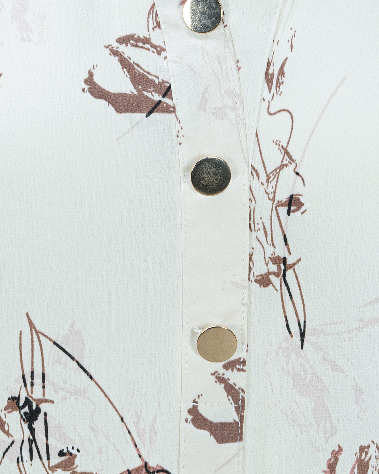 Women's Crop Top | Ecru AOP