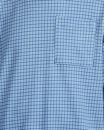 Boy's Top & Bottom Set | Blue Check