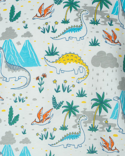 Boys Sleepwear Set| White Aop