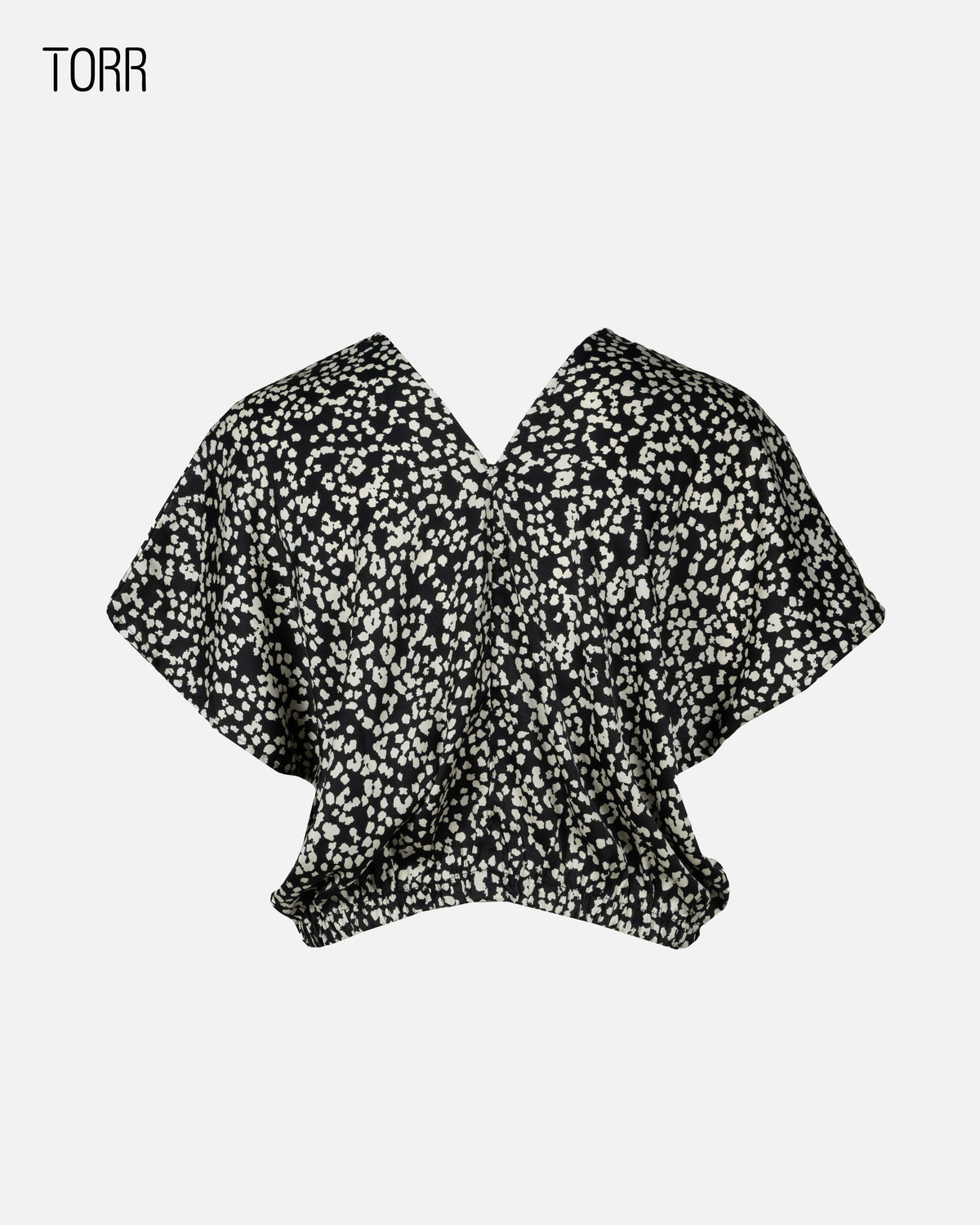 Women's Crop Top | BLACK AOP