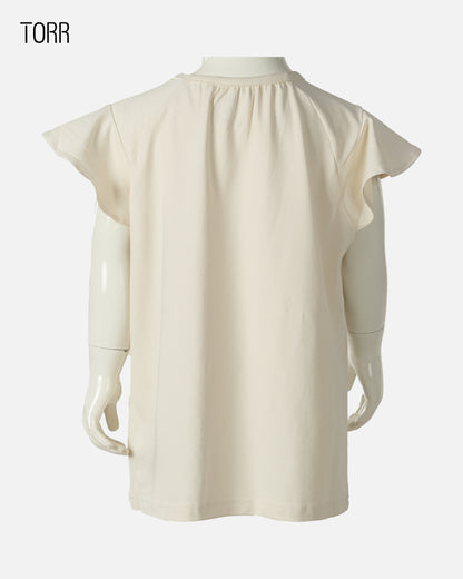 Girl's T-shirt  | Ivory