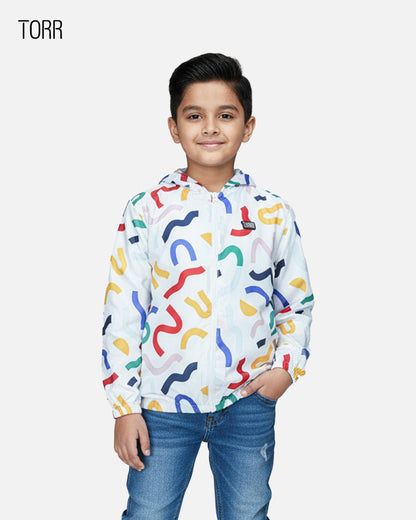 Boy's Hoodie | Multi Aop