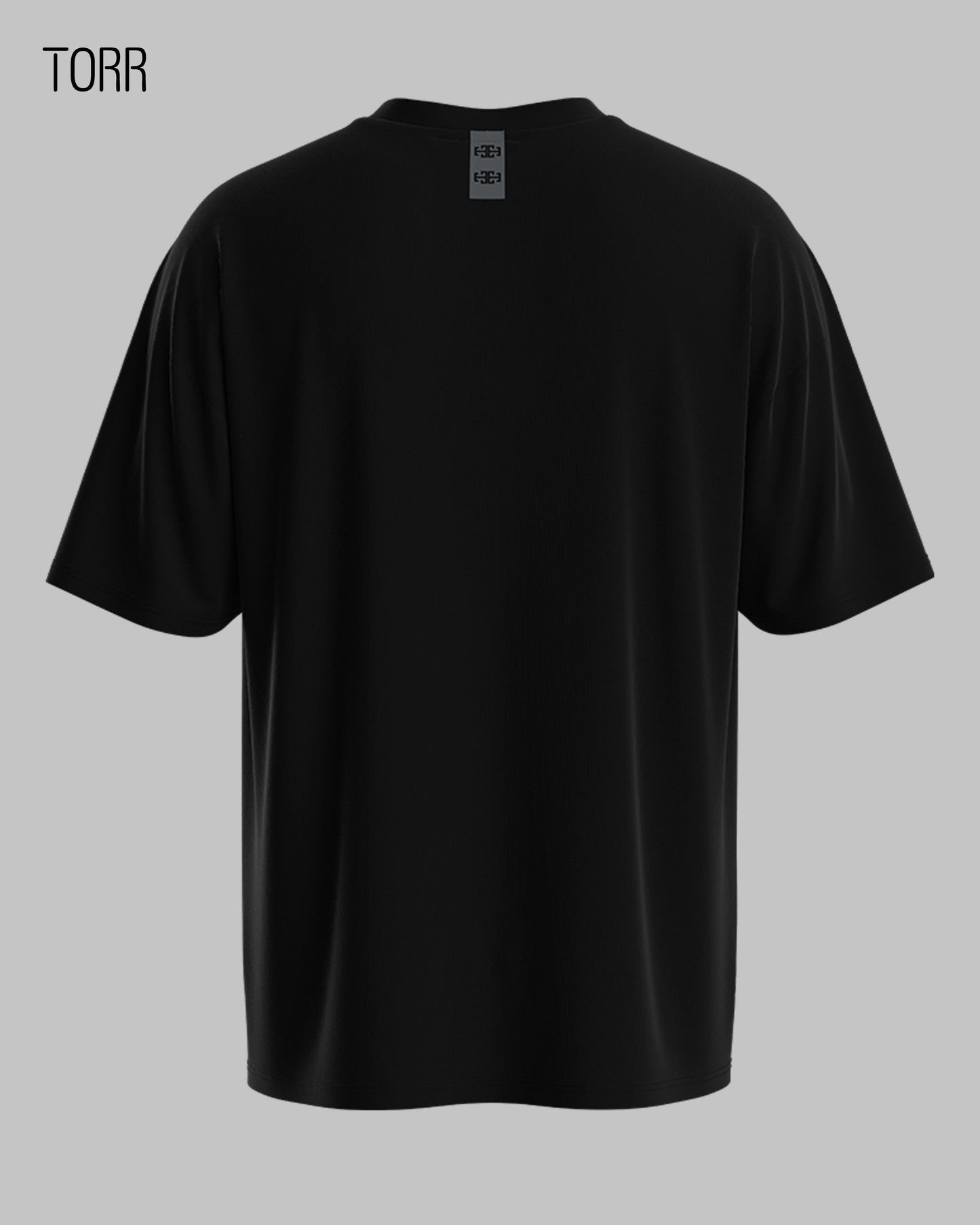 Drop Shoulder T-shirt | Black